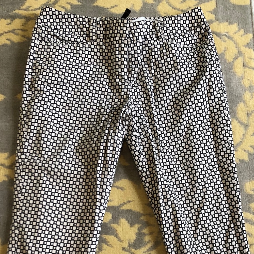 New York & Co Cropped Pants Business Casual Sz 2
